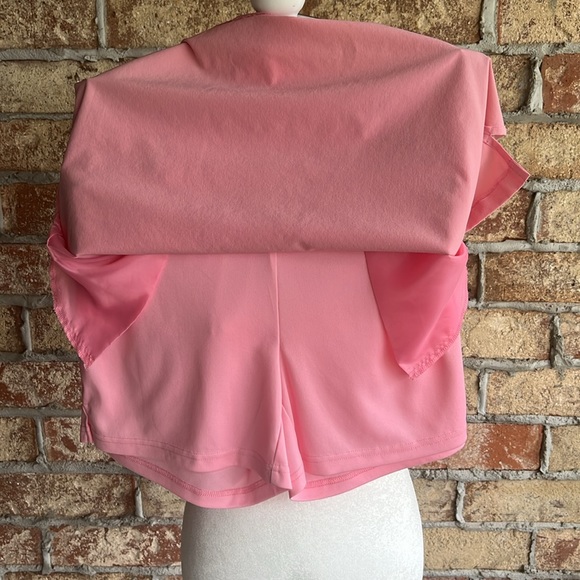 EP Pro soft pink skort with plaid trim. Size 12. - Picture 5 of 10